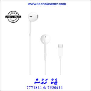 Apple EarPods Headphones with USB-C Plug, Wired Ear Buds